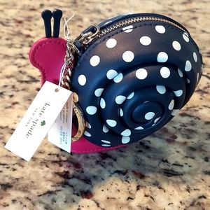 NWT Kate Spade Snail Coin Purse
